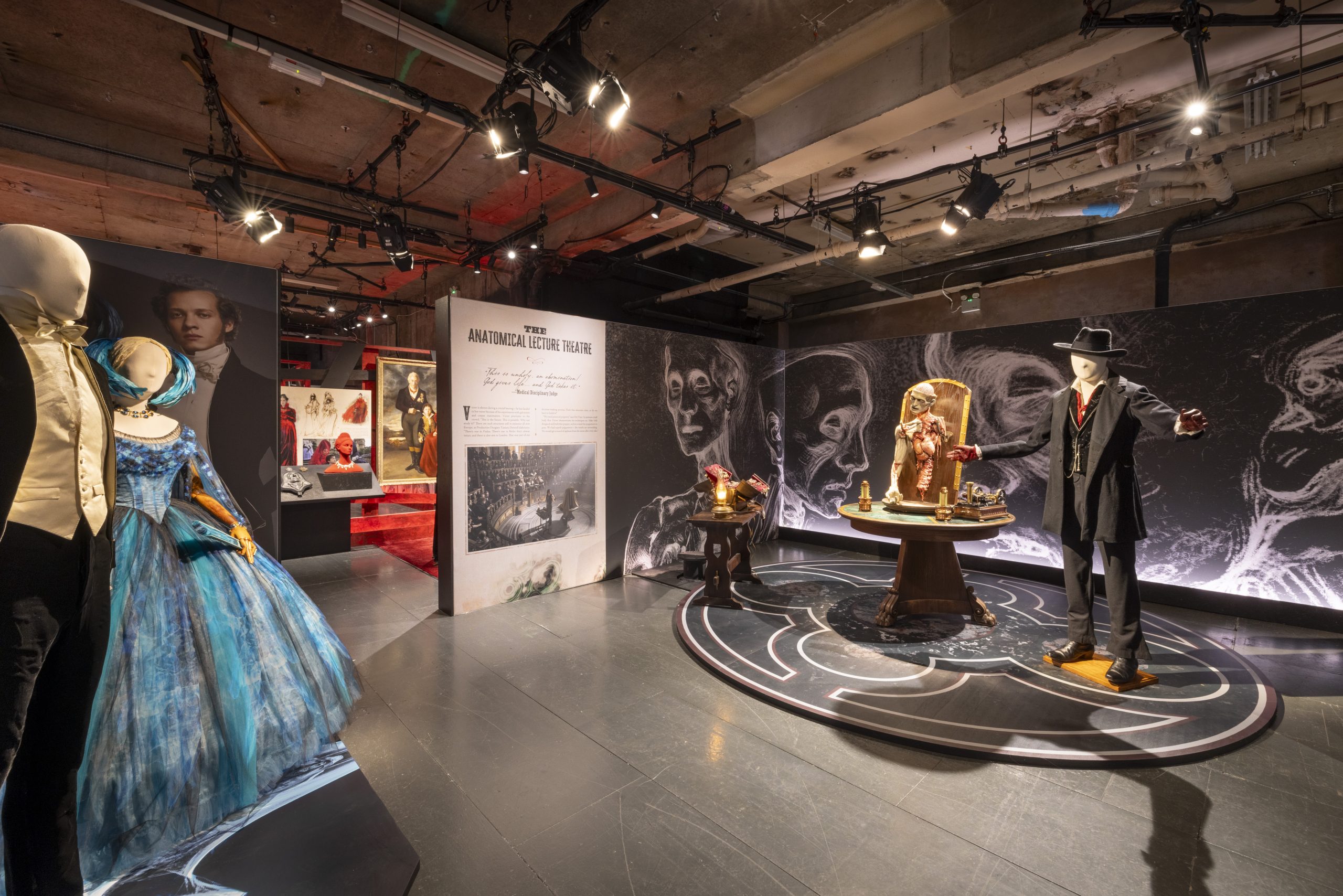 Expoziția „Frankenstein: Crafting a Tale Eternal” Londra Netflix © 2025