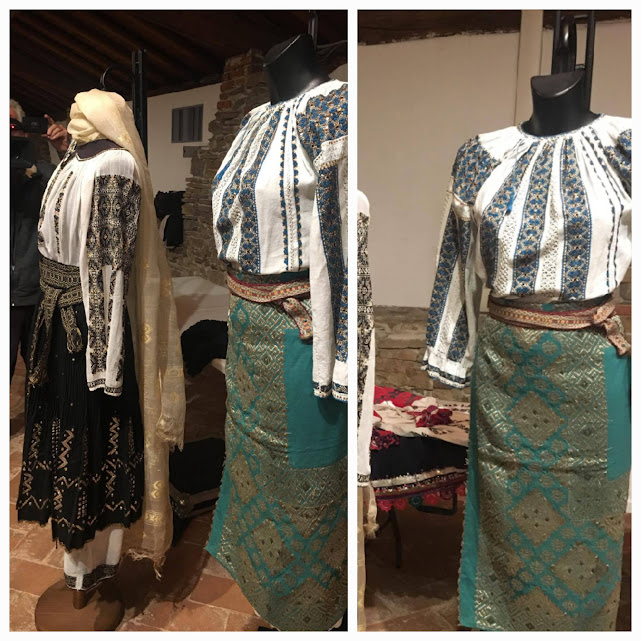 Costumul Zamfirei în expoziția itinerantă ”Flori de IE”