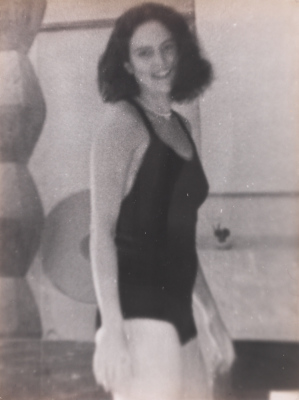 Florence Meyer, secvență din film realizat de Constantin Brâncuși în atelier